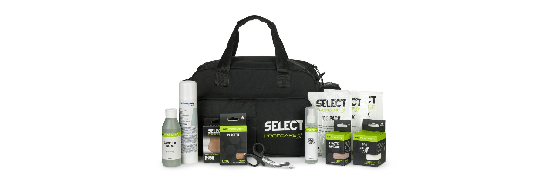 Betreuertasche Select gefüllt