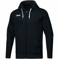 JAKO Kapuzenjacke Base schwarz