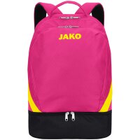 JAKO ICONIC Rucksack pink/schwarz/neongelb