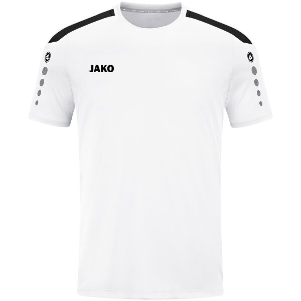 JAKO T-Shirt Power weiß/schwarz