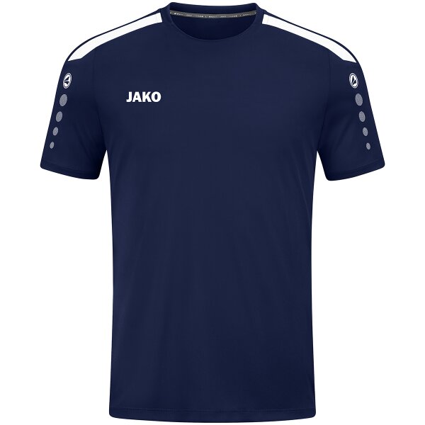 JAKO T-Shirt Power marine/weiß