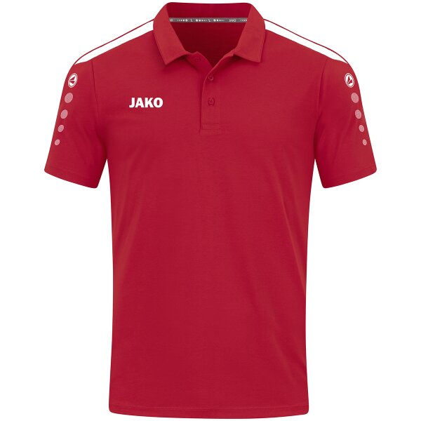JAKO Polo Power rot/weiß