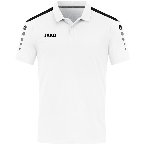 JAKO Polo Power weiß/schwarz