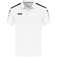 JAKO Polo Power weiß/schwarz