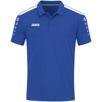 JAKO Polo Power royalblau/weiß