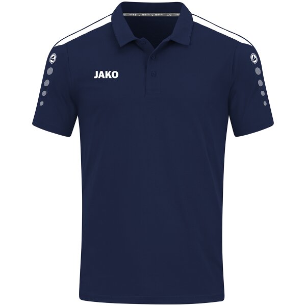 JAKO Polo Power marine/weiß