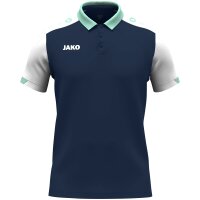 JAKO Polo Dynamic marine/weiß/minze