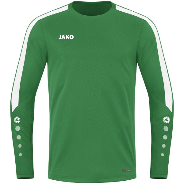JAKO Sweat Power grün/weiß