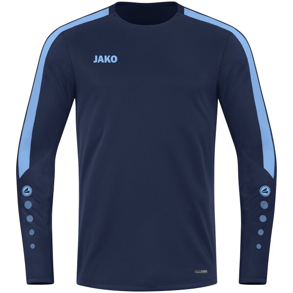 JAKO Sweat Power marine/skyblue