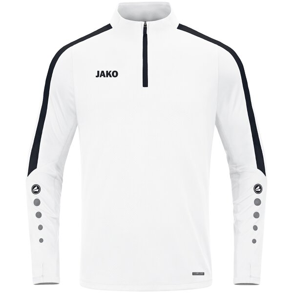 JAKO Ziptop Power weiß/schwarz