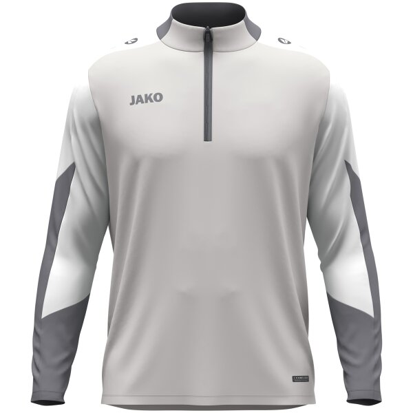 JAKO Ziptop Dynamic hellgrau/weiß/grau