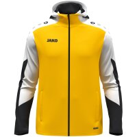JAKO Kapuzenjacke Dynamic gelb/weiß/schwarz