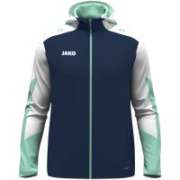 JAKO Kapuzenjacke Dynamic marine/weiß/minze
