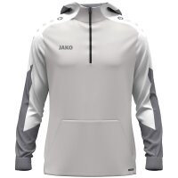 JAKO Zip Hoodie Dynamic hellgrau/weiß/grau