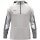 JAKO Zip Hoodie Dynamic hellgrau/weiß/grau