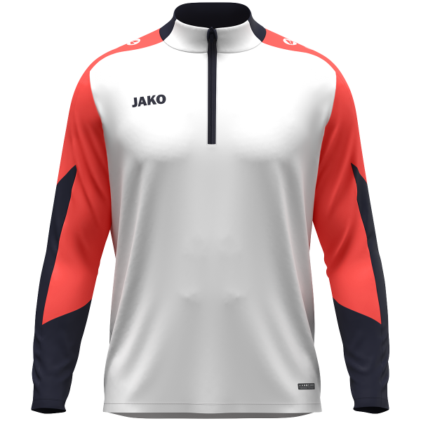 JAKO Ziptop Dynamic weiß/coral/marine