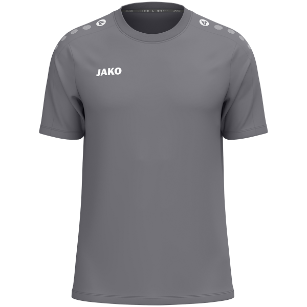 JAKO T-Shirt One Cotton grau/weiß