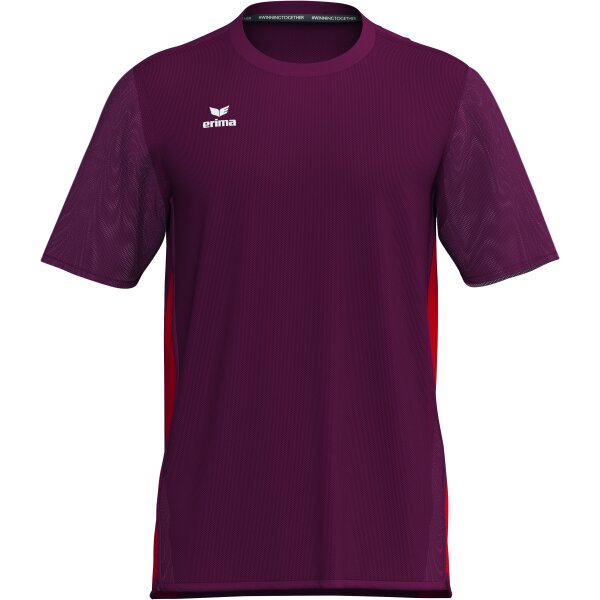 ERIMA T&F Wings T-Shirt bordeaux/rot