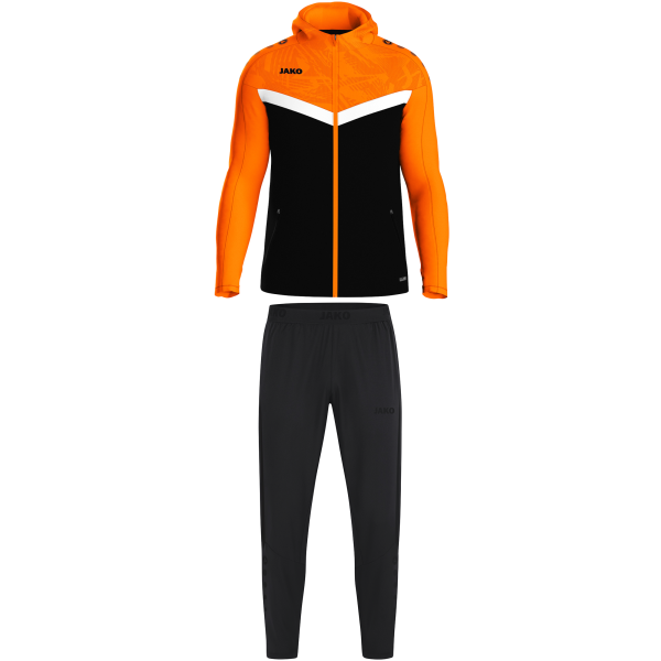 schwarz/orange-schwarz